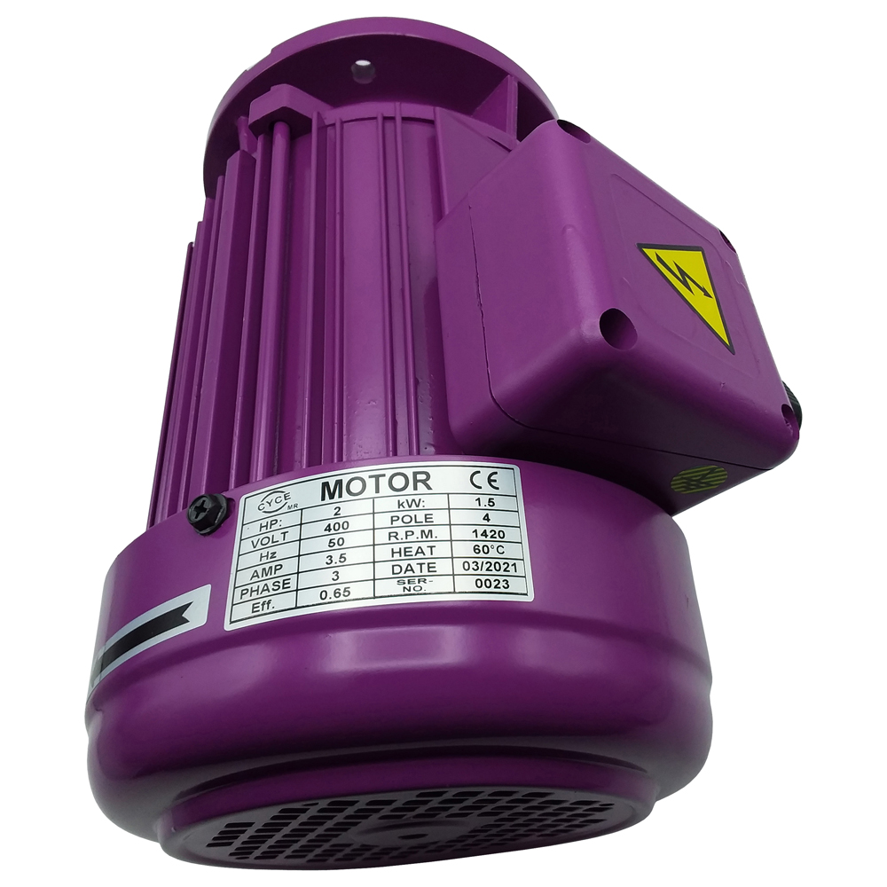 MOTEUR 1,5KW - 400V TRI AVEC VARIATEUR