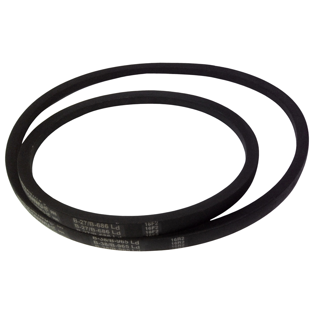 JEU DE 2 COURROIES (B38/B27)