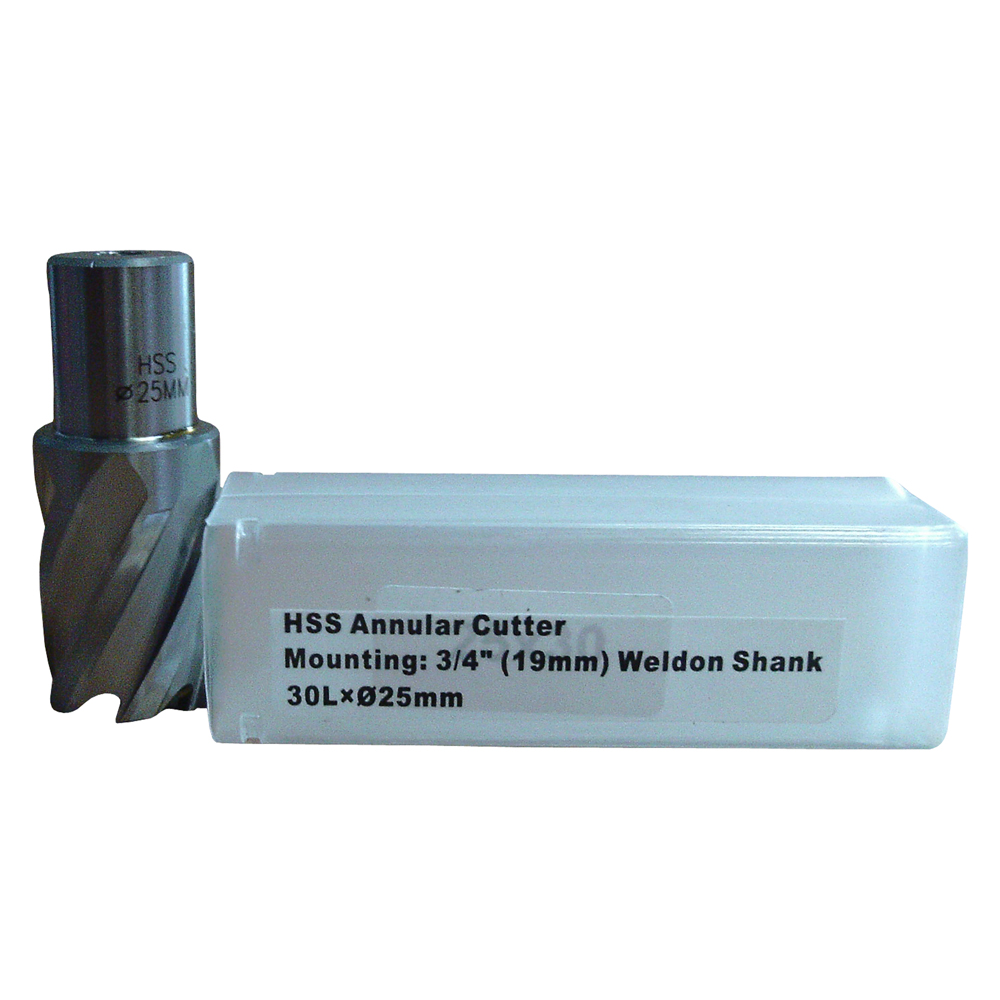 FRAISE HSS H25MM WELDON 19 MM